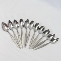 Oneida Venetia Teaspoons 6.125&quot; Community Stainless Lot of 12 - £40.86 GBP