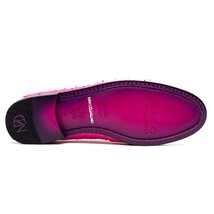 Marco Di Milano genuine& ostrich tassel loafer Shoes AUBIERE Pink image 4