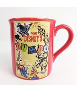 Vtg Disney Store DUMBO Classic Movie Poster Large Ceramic Coffee Mug - $378.57 MXN