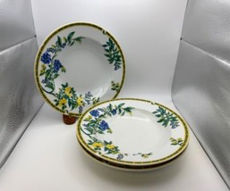 Set of 3 Royal Worcester RIO Rim Soup Bowls Made in England - £79.00 GBP