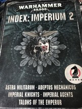 Jeux Atelier Index: Imperium 2 Warhammer 40,000 Livre - $8.57