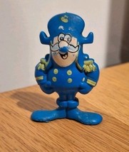 Cap&#39;n Crunch Figurine Small Blue Plastic Cereal Premium Uniform Unmarked... - $6.99