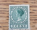 Netherlands Stamp Queen Wilhelmina 5c Used - $1.89