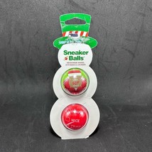 Naughty Or Nice Christmas Holiday Sneaker Balls Deodorizing Balls Odor Blocker - $5.90