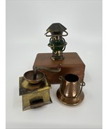 VTNG Copper Brass Figurines Miniature Lot Coffee Grinder Pot Lantern ￼ - $14.04 CAD
