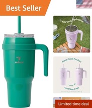 Stylish 40 oz Vacuum Insulated Mug - Fits Cupholders &amp; Dishwasher Safe - $86.99