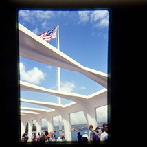 Pearl Harbor National Memorial USS Arizona December 1993 Found Slide Photo - $8.49