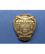 KINGS COUNTY NEW YORK NY - SPECIAL DEPUTY SHERIFF 1914-1915 BADGE #1128 - $480.03 CAD