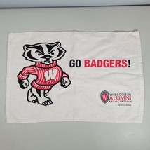 Wisconsin Badgers Alumni Association NCAA Towel McArthur Sports 17&quot;x11.5&quot; - £7.10 GBP