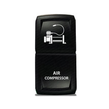 CH4x4 Rocker Switch V2  Air Compresor Symbol - Vertical - Amber LED - $16.82
