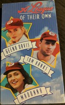 A League Of Their Own  VHS Movie Geena Davis  Tom Hanks - $5.93