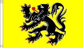 Belgium Flanders Lion 5&#39;x3&#39; (150cm x 90cm) Flag by 1000 Flags - £3.85 GBP