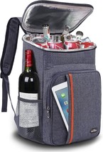 Cooler Backpack 25/30 Cans，Lunch Backpack，Leakproof Soft Cooler Bag To B... - £28.24 GBP