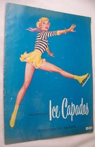 1957 Vintage Ice Capades Program With Walt Disney Book - £7.90 GBP