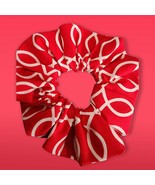 Red and White Striped Scrunchie - £7.80 GBP