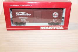 HO Scale Mantua, 41&#39; Box Car, Seaboard RR, Silver Meteor, Brown, #19599 - £23.14 GBP