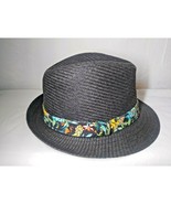 Fedora Style Classy Hat! Gentleman&#39;s Hat! Tropical Flowers on band - Fas... - $9.40 CAD
