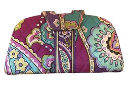 Vera Bradley Wallet Heather Kiss N Snap Large Credit Card Clutch - $224.45 MXN