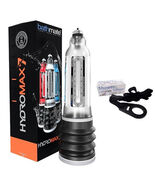 Bathmate Hydromax 7 Male Penis Enlarger Hydro Pump Bundle Clear X30 - $108.00
