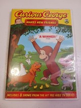 Curious George Makes New Friends ! PBS Kids DVD - £1.58 GBP
