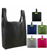 Reusable Bags Set of 5,Grocery Tote Foldable into Attached Pouch, Shop ,... - £23.80 GBP