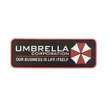 Umbrella Corporation Resident Evil Cosplay PVC Rubber 3D Hook-and-Loop P... - $55.00