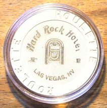 (1) Hard Rock Casino ROULETTE Chip - Tan - Jukebox - LAS VEGAS, Nevada - $8.95