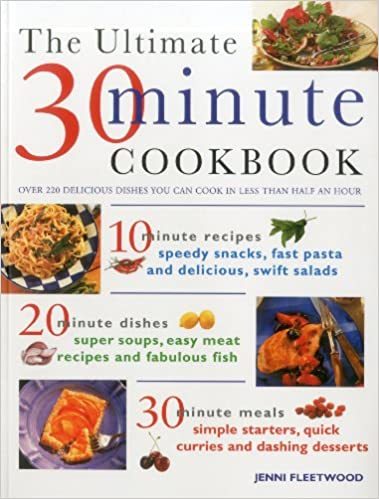 The Ultimate 30-Minute Cookbook - $18.00
