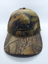 Mack Camo Mesh Back Ball Cap Hat Adjustable Mack Charlotte - Nashville  - £15.81 GBP