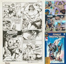Jan Duursema &amp; Tom Mandrake SIGNED Original TSR AD&amp;D Annual #1 Comic Art Page - £124.04 GBP