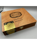 Cigar Box Empty  Aganorsa Leaf CT Churchill Maple Stained Wood Fernandez... - £7.42 GBP