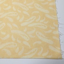3.125 Yards Hancock Fabrics Mosaic Swirl Butter Yellow Yards Quilting Fabric - £23.97 GBP