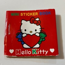 Vintage Sanrio Hello Kitty At The Zoo Mini Sticker Book - $11.99