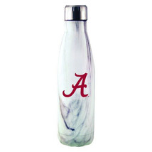 Alabama Crimson Tide NCAA Marble Hot Cold Stainless Steel Water Bottle 1... - $36.63