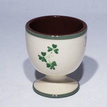 Irish Carrig Ware Pottery From Athlone Hand Painted 2.25&quot; Single Egg Cup... - $10.95