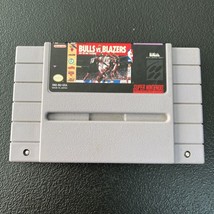 Bulls Vs Blazers And The Nba Playoffs (Snes, 1992) Tested Authentic Cart - £4.79 GBP