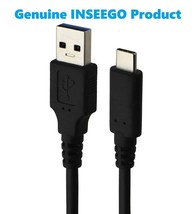 Inseego 3.3ft (1m) USB 3.0 to USB-C (Type C) Cable - Black (Fast Charge &amp; Sync) - £3.18 GBP