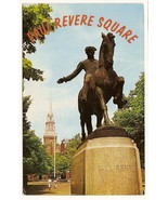 Paul Revere Park Boston Massachusetts vintage Postcard Unused - €5,14 EUR