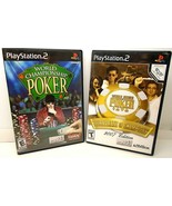 PS2 Game World Series of Poker Tournament of Champions/World Championshi... - £9.92 GBP