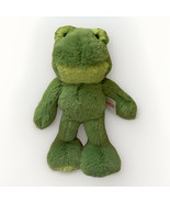 Aurora Mini Flopsie Green Frog Plush Stuffed Toy Floppy Silky Soft 8 Inc... - $14.65