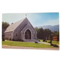 Postcard St Mary&#39;s Catholic Church Religious Airport Road Gatlinburg Tennessee - $6.98