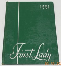 1951 First Lady yearbook Harriet Whiteny Vocational High School Toledo Ohio - £75.01 GBP