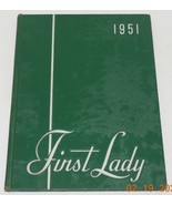 1951 First Lady yearbook Harriet Whiteny Vocational High School Toledo Ohio - £74.86 GBP