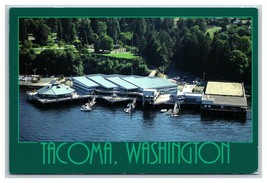 Aerial View Point Defiance Boathouse Tacoma WA UNP Continental Postcard Z6 - £3.58 GBP