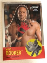 King Booker WWE Topps Heritage Chrome Wrestling Trading Card 2007 #31 - $1.97