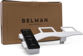 Black, Belman Classic Bidet Toilet Attachment, Modern And Slim, Fresh Clean - $44.97