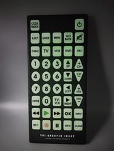 Jumbo Universal Remote Glow in the Dark by Sharper Image 11&quot; x 5&quot; x 3/4&quot; Tested - £7.83 GBP