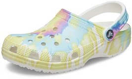 Crocs Unisex-Adult Classic Tie Dye Clogs 205453-94S Roomy Fit Pastel Tie... - $405.27 MXN+