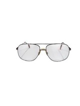 Marchon Eyeglass Frames Aviator Jonathan 2 Cafe 150 Silver  - $29.39