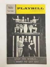 1963 Playbill Shubert Theatre Kenneth Nelson Stop The World - I Want To Get Off - £15.15 GBP